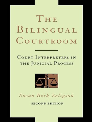 cover image of The Bilingual Courtroom